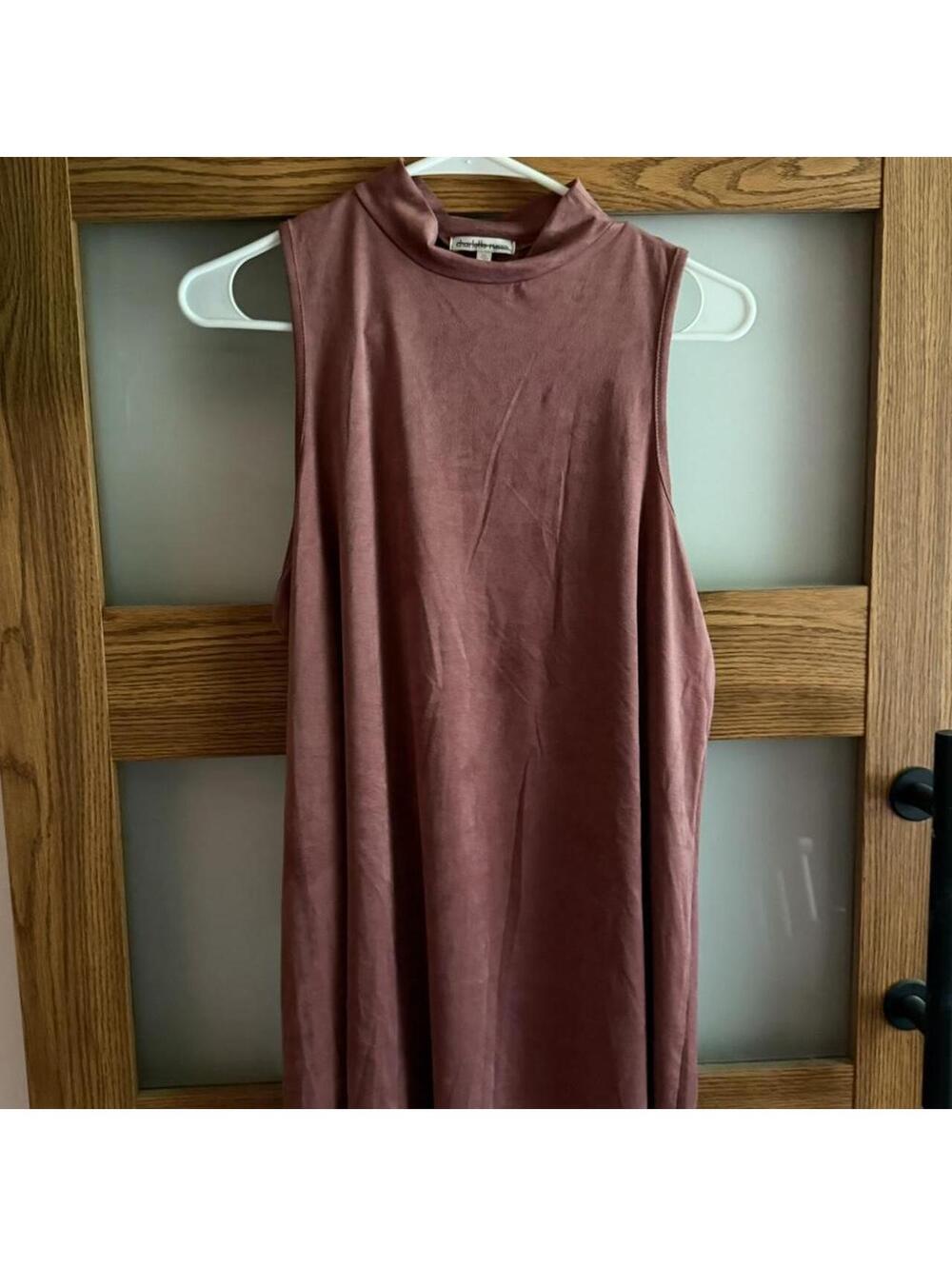 Women's Pink and Burgundy Dress